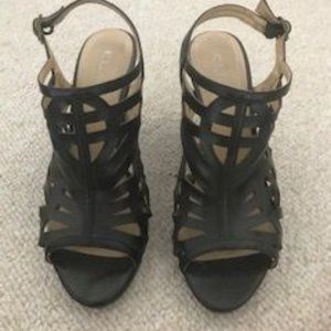 Chinese Laundry  Wishing Well black strappy shoe